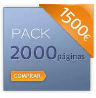 Pack de 2000páginas=1500€