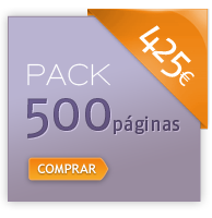 Pack de 500páginas=500€