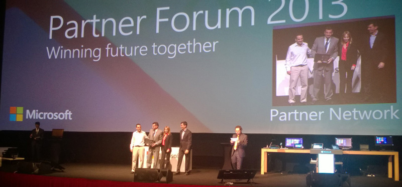 Microsoft nos reconoce como Partner al año Pyme 2013