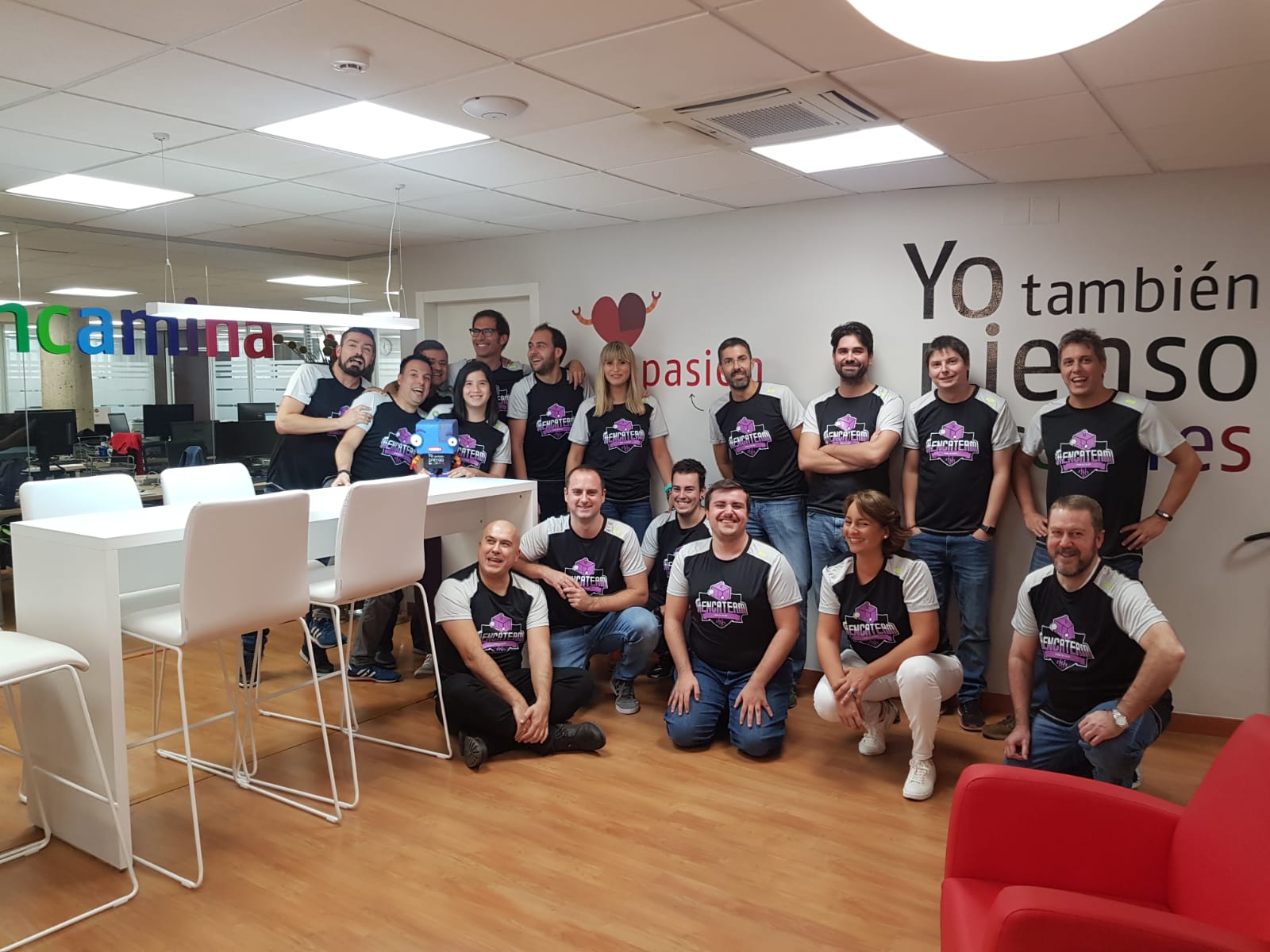 Peronas en el equipo 2 Encateam 11 7