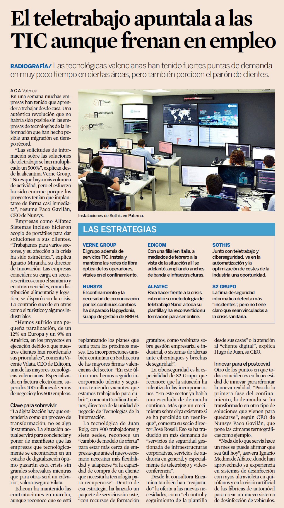 EXPANSIÓN nos incluye en su reportaje sobre TICS y teletrabajo 1 expansion 2