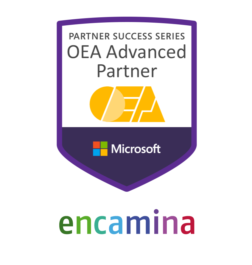 badge-margen Open Edu Analytics ENCAMINA